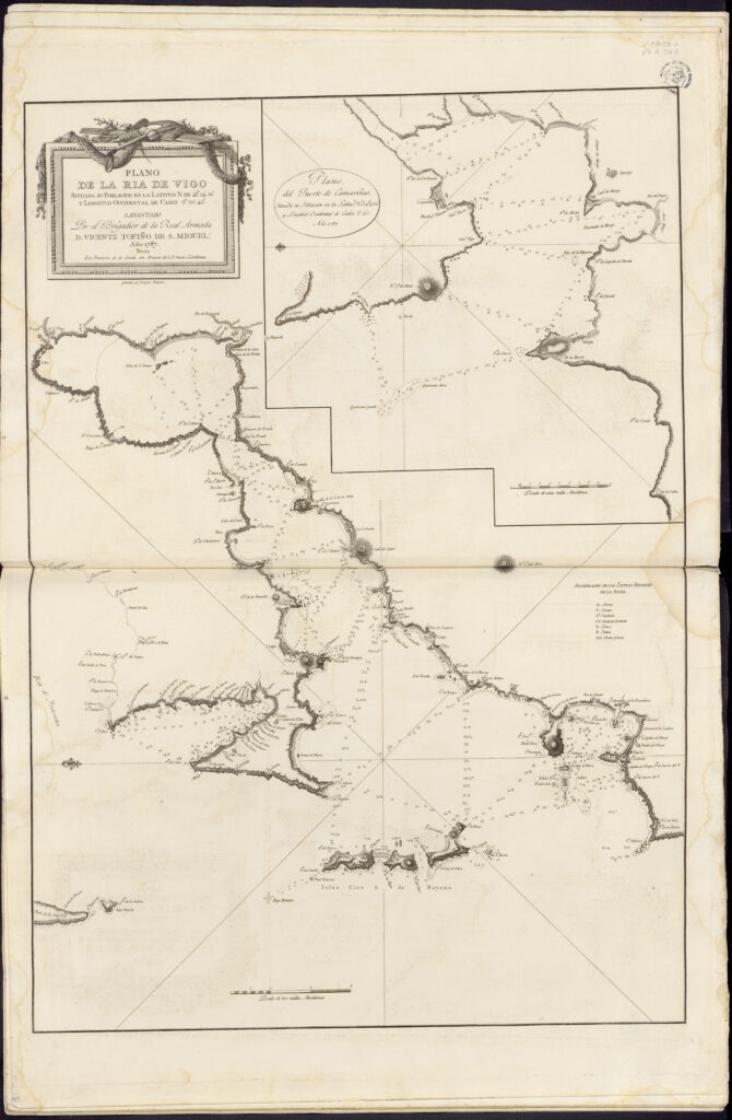 Plano da Ría de Vigo. 1787. Instituto Geográfico Nacional. España